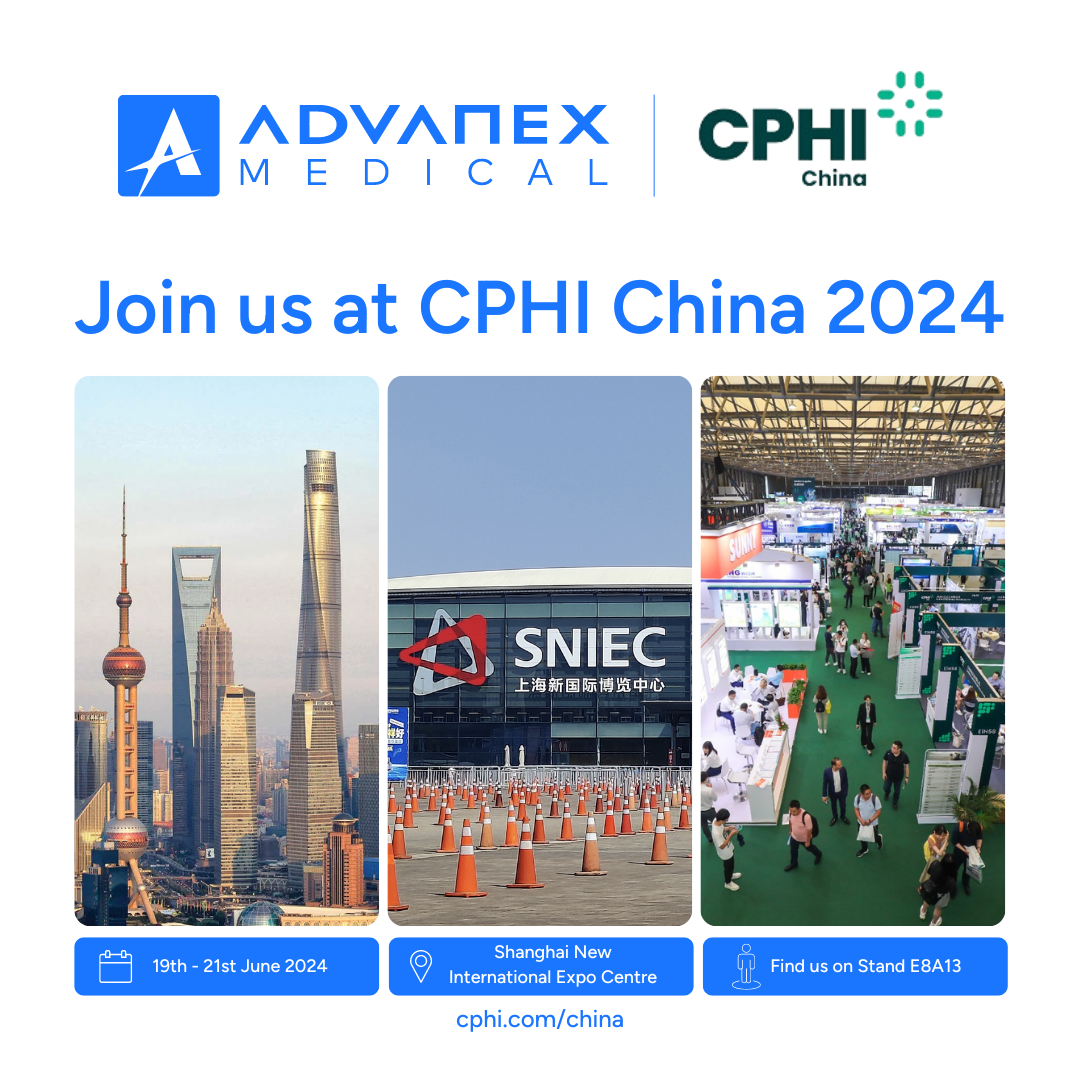 Advanex Medical Exhibiting At CPHI China 2024 Advanex